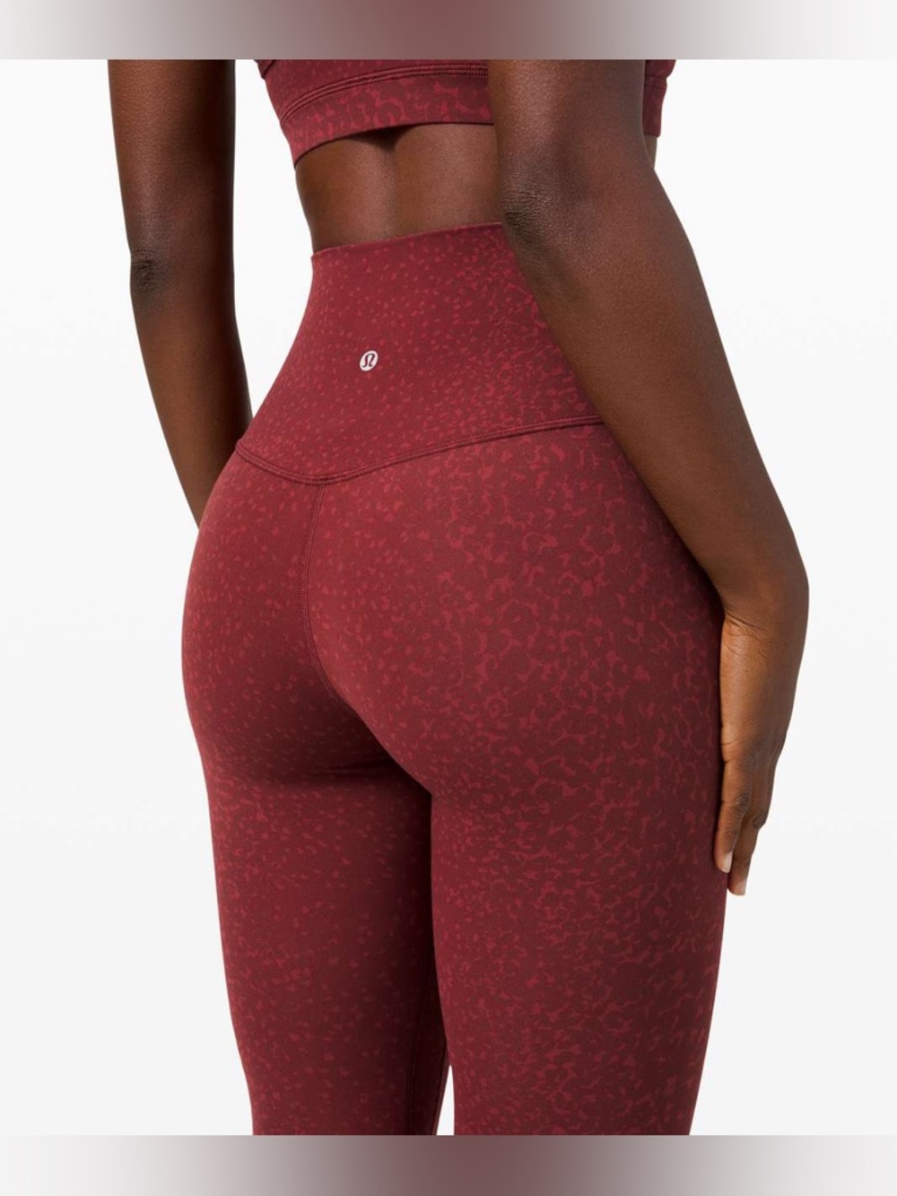 Lululemon Align Pant, High Rise 28" *Engineer Print - Picture 4 of 11